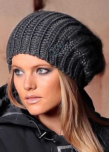 gray knitted hats